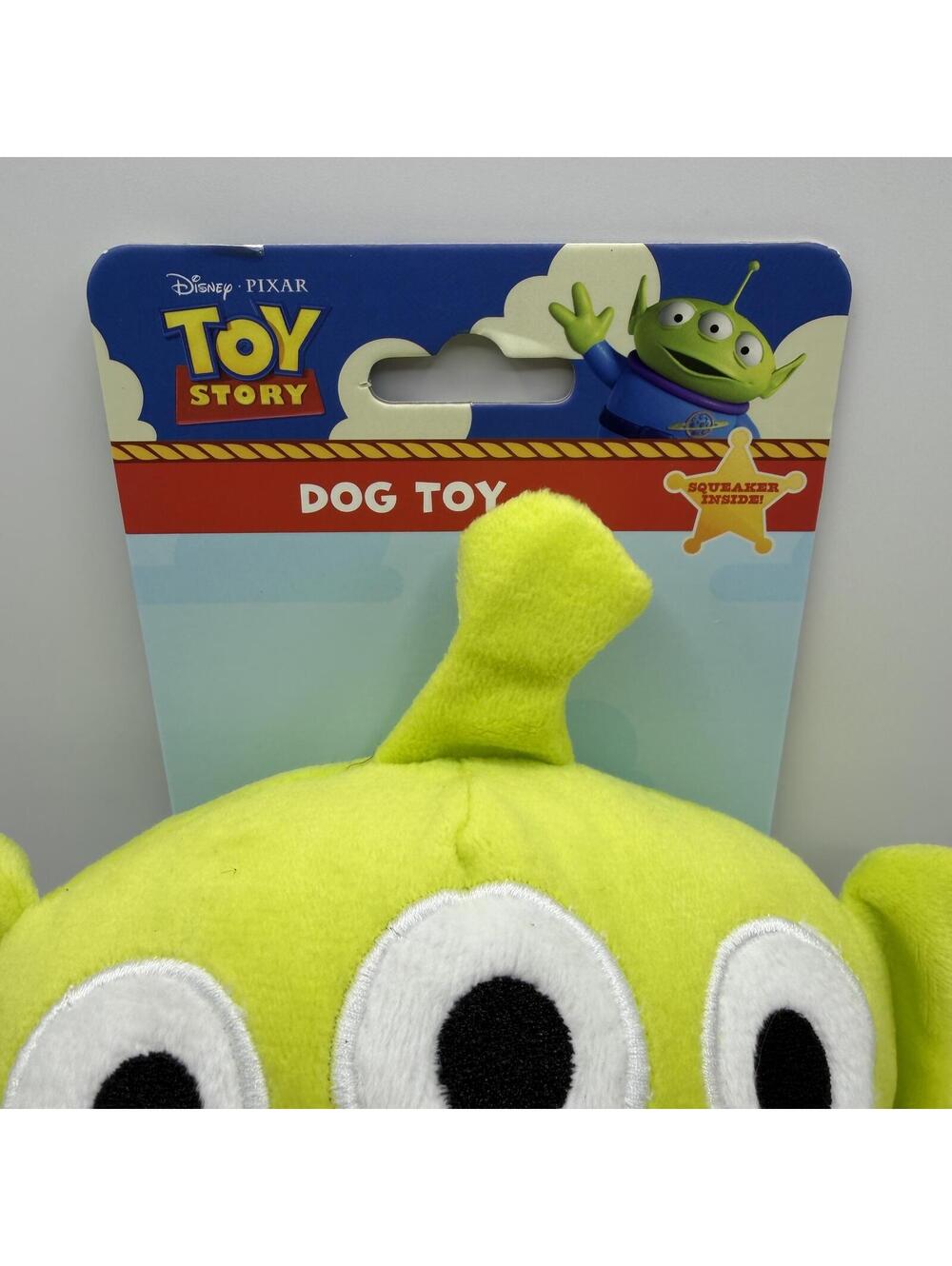 Dog Toy Squeaker Plush Disney Pixar Toy Story Little Green Men Soft Doll Squeaky - Picture 4 of 10